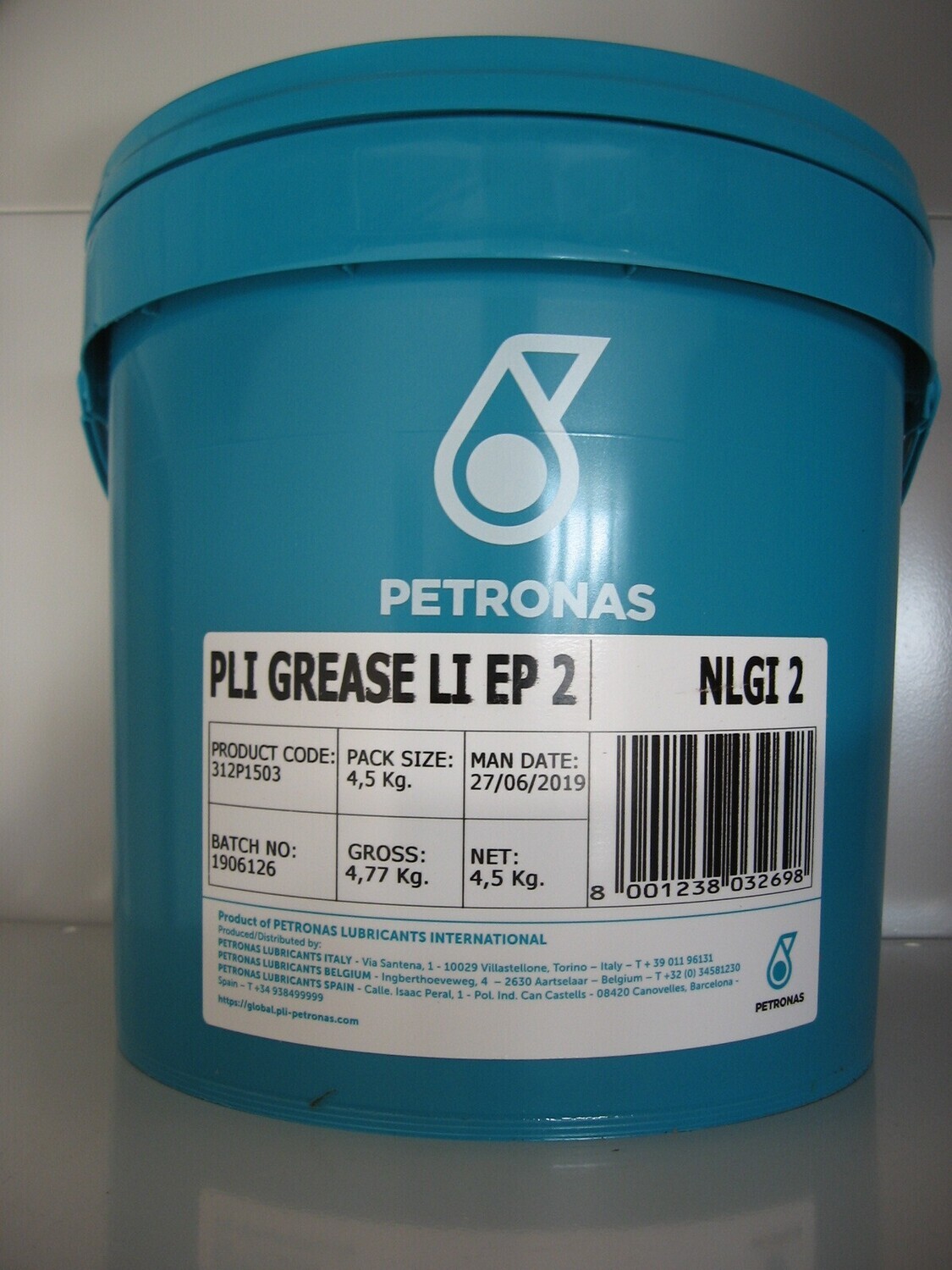 Petron Petrogrease M GRASSO PETRONAS GREASE T2 KG 4,5