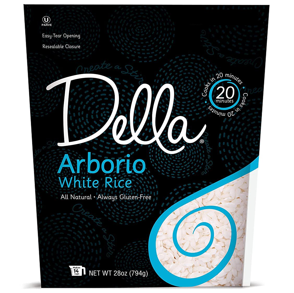 Della Rice™ Arborio White Rice 28oz (Pack of 6)