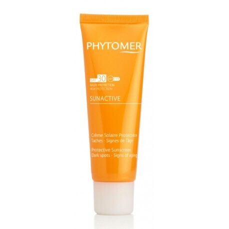 PYTOMER SUNACTIVE
SONNENCREME SCHÜTZT VOR FLECKEN - ZEICHEN DER HAUTALTERUNG SPF30 50ML