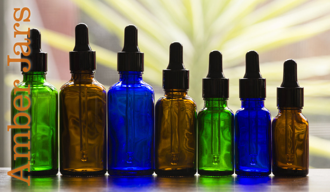 Aromatherapy Bottle (18mm) Amber Glass Jars & Bottles droppers Aromatherapy Candle Spray