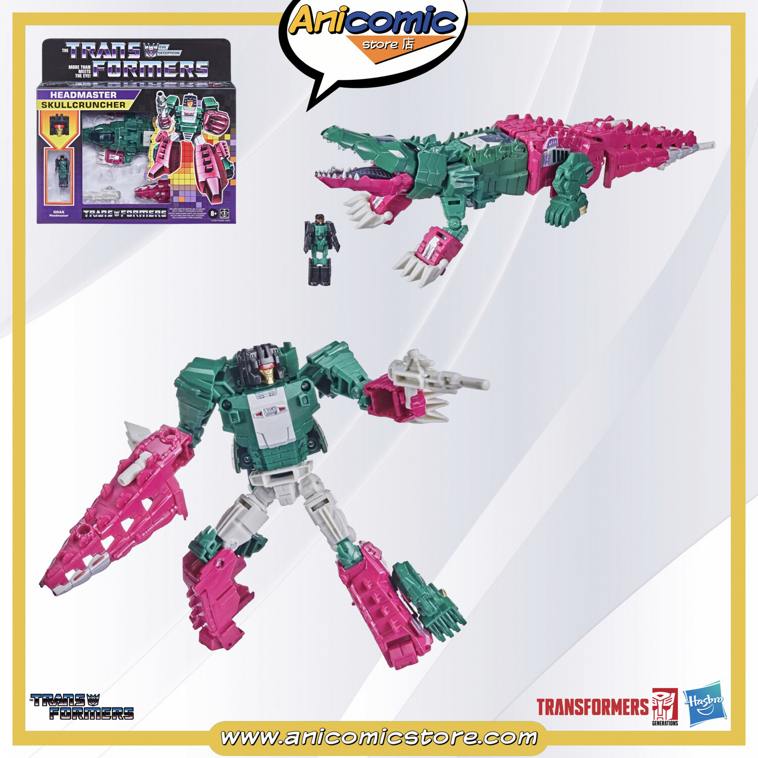 Transformers Generations Deluxe Skullcruncher Headmasters