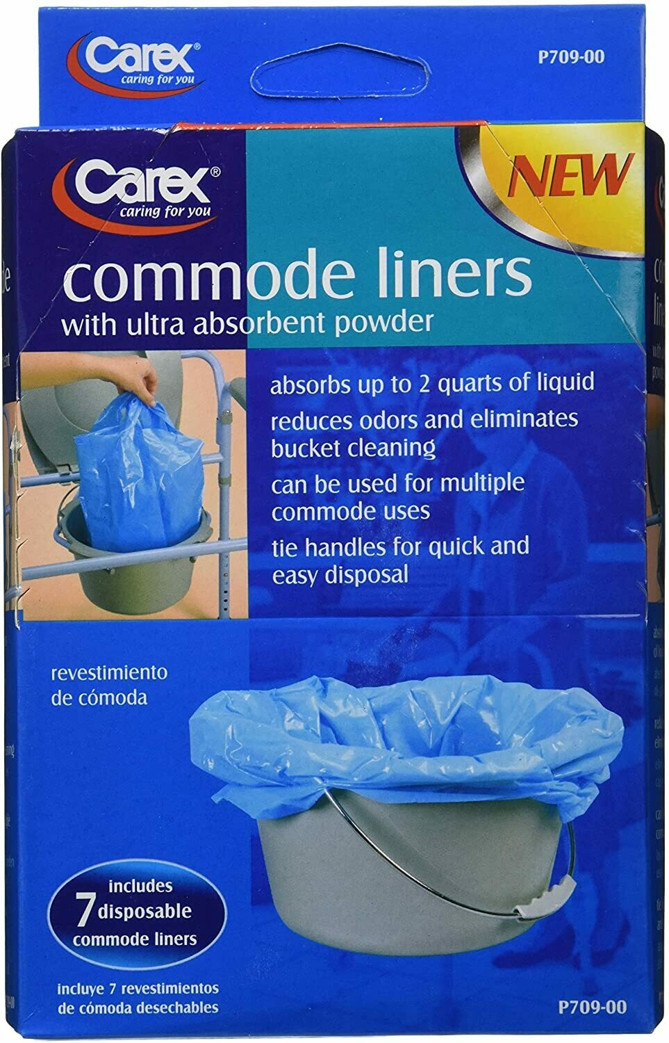 Commode liners