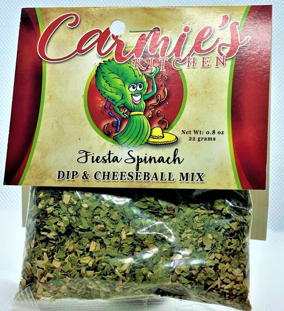 Carmie’s Fiesta Spinach Dip Mix – Canned Items – Mustard Company Store
