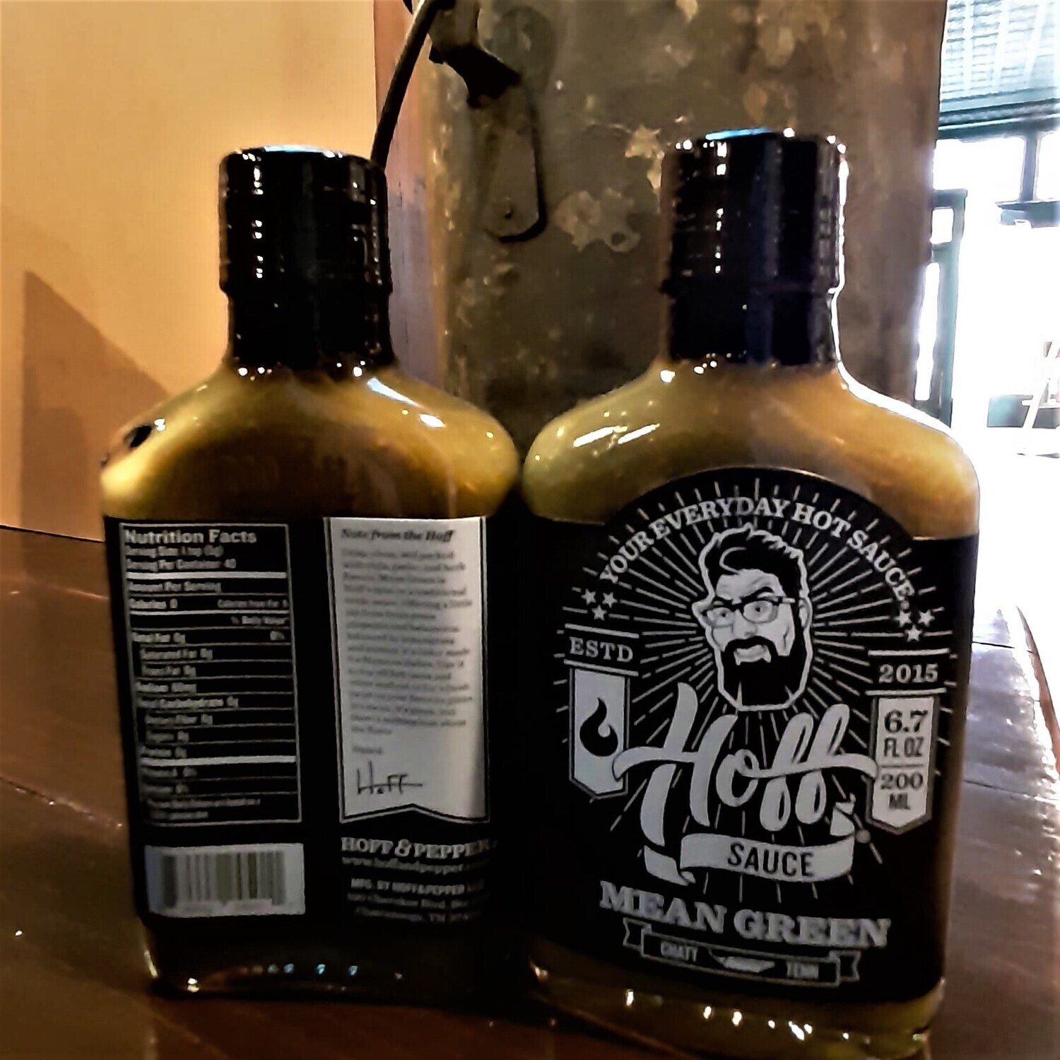 Hoff Mean Green Hot Sauce Mustard Company Store