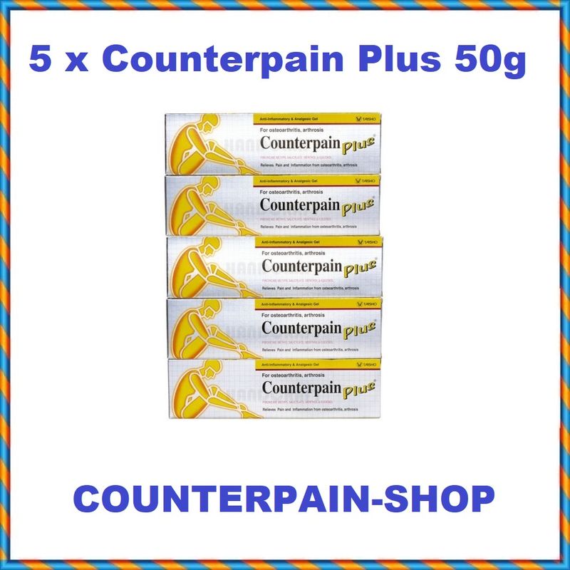 5 X Counterpain plus 50 gr
