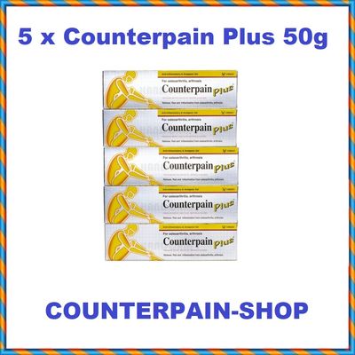 5 X Counterpain plus 50 gr