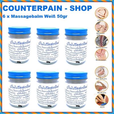 6 X Massage Balm 50g
