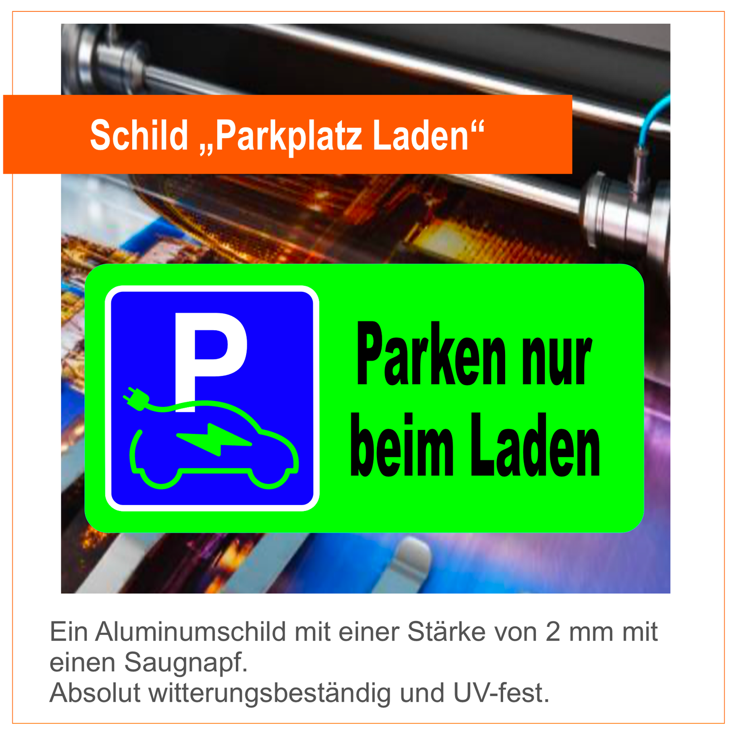 No Parking Schild – 35,6 X 25,4 Cm, Reflektierend, Aluminium, 2 Stück, Für Auffahrt