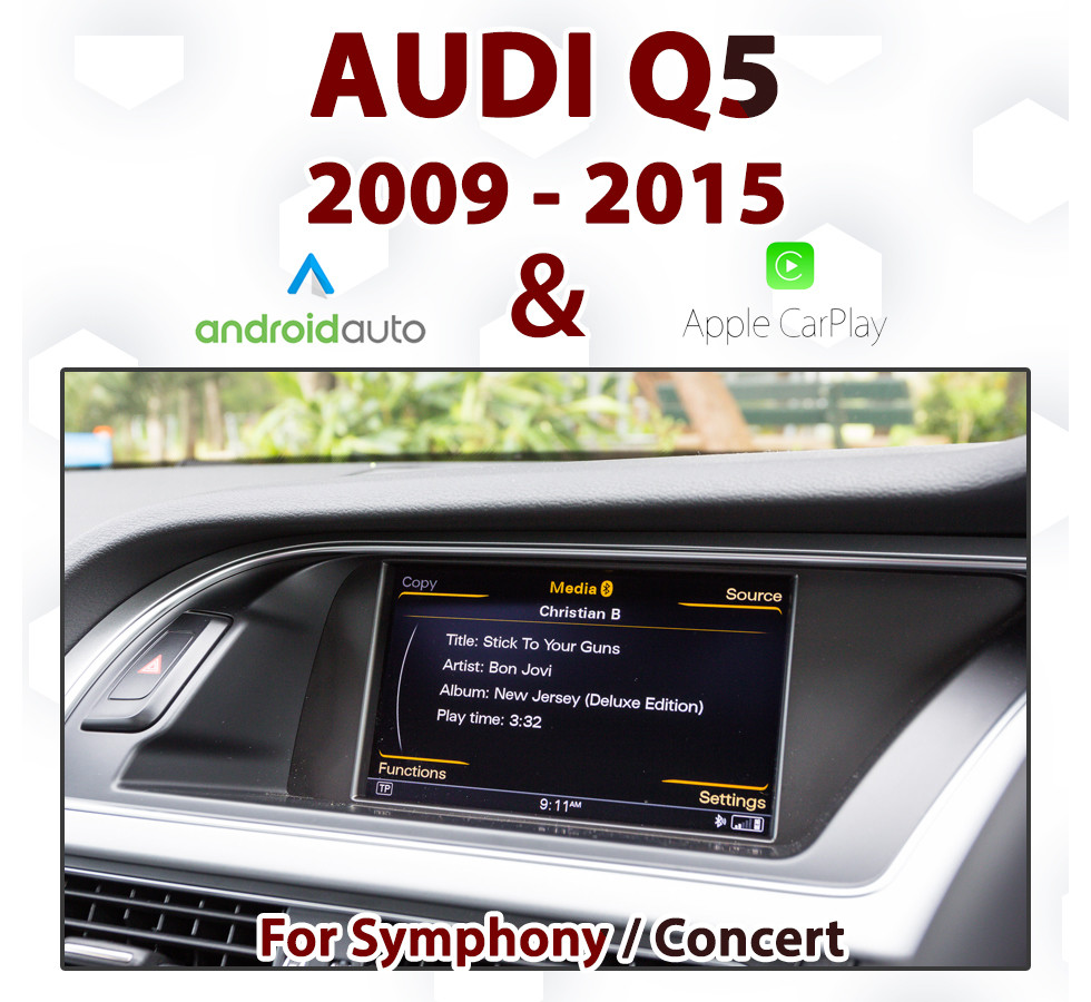 [TOUCH] Android Auto & Apple CarPlay Integration For Audi Q5 Symphony