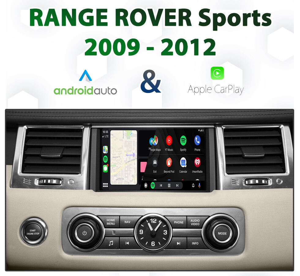 Range Rover Sport 2009 2012 Factory Audio Integrated Android Auto