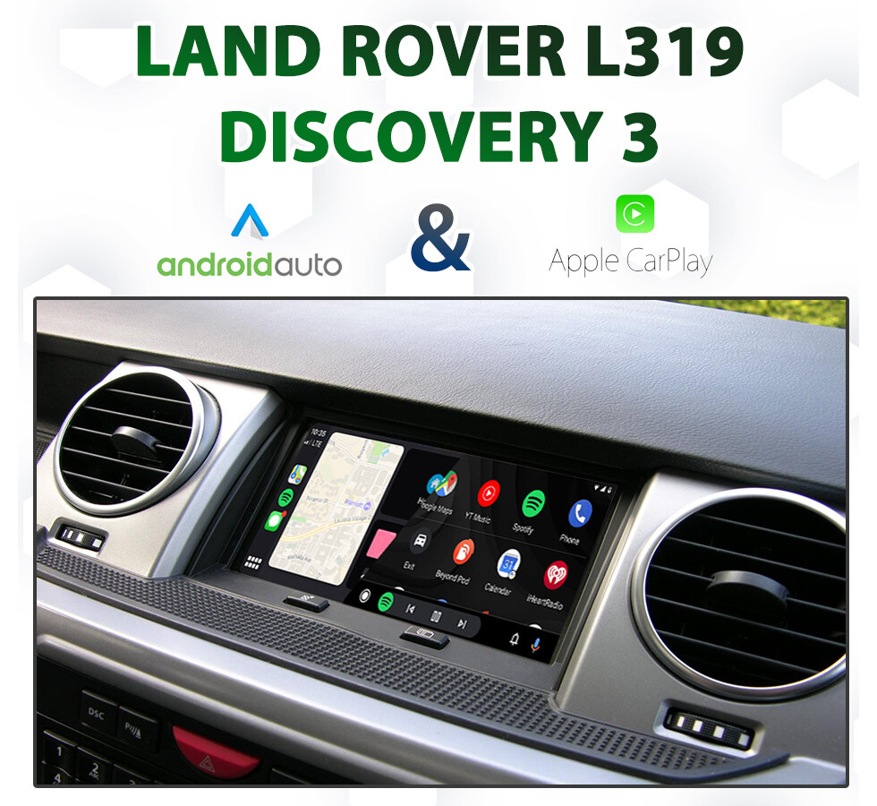[20052009] Land Rover Discovery 3 L319 Apple CarPlay & Android Auto