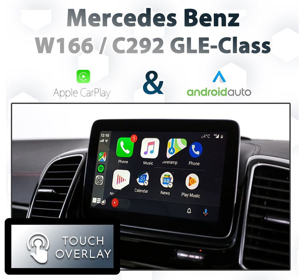 Mercedes Benz GLEClass Touch and Dial control Apple CarPlay