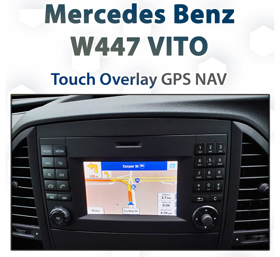 Mercedes Benz W447 Vito [2014 2020] AUDIO 15 Integrated Touch GPS