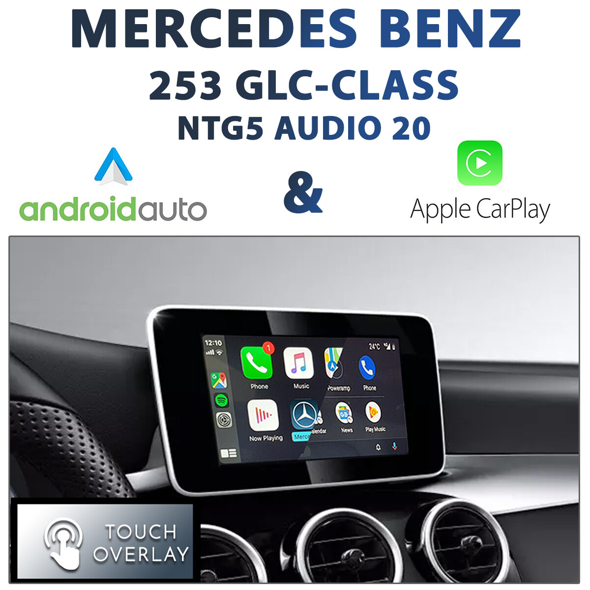 [NTG5 AUDIO20] Mercedes Benz C253/X253 GLCClass Touch and Dial
