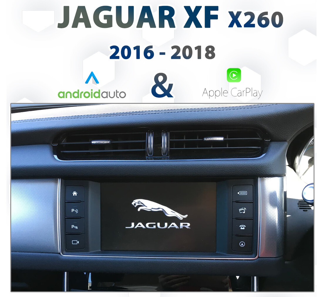 Jaguar XF x260 InControl Apple CarPlay & Android Auto