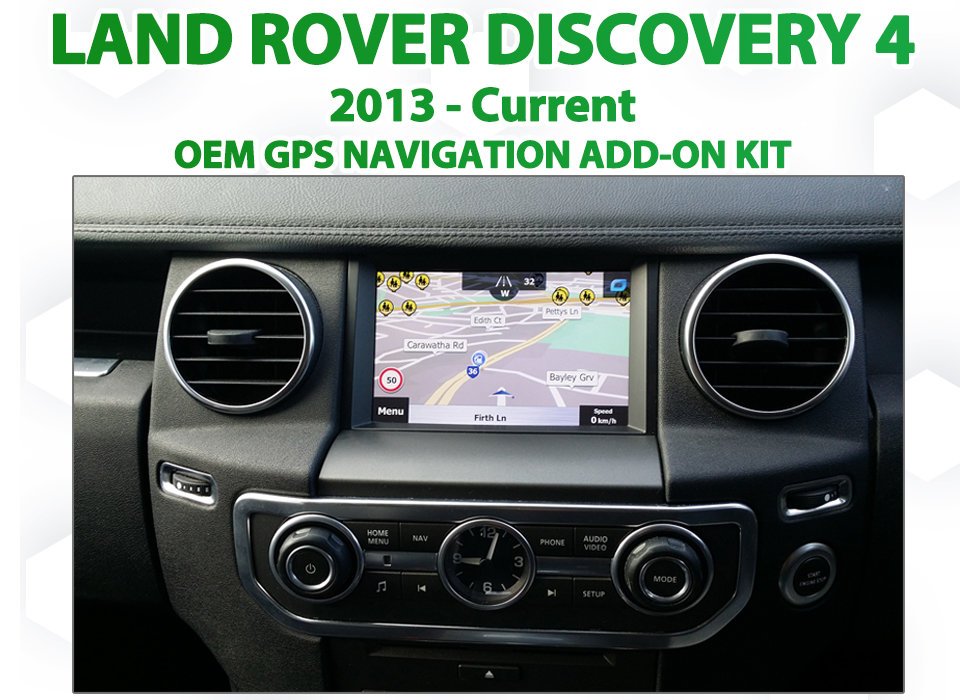 [2013 2016] Land Rover Discovery 4 GPS Navigation retrofit
