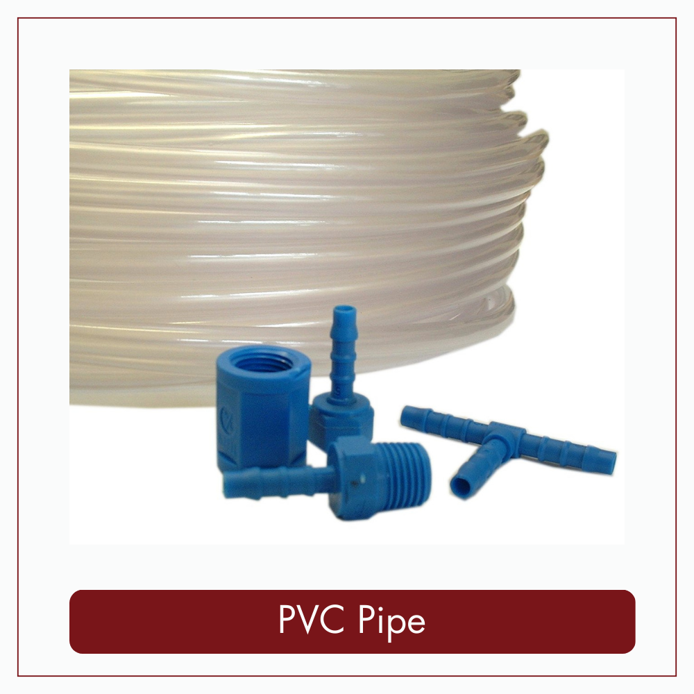 Clear PVC Tube 3 1/6th per meter