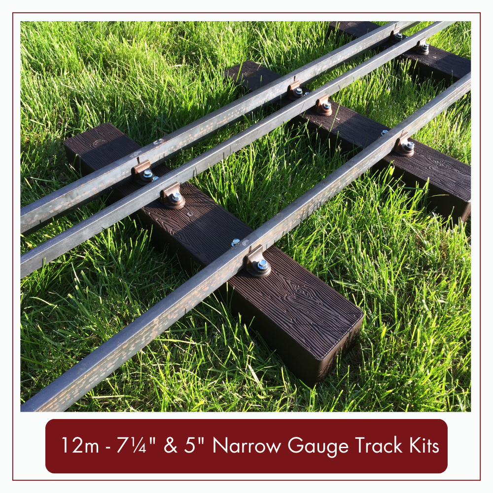 7¼" & 5" Narrow Gauge Track Kits for Garden & Club Railways