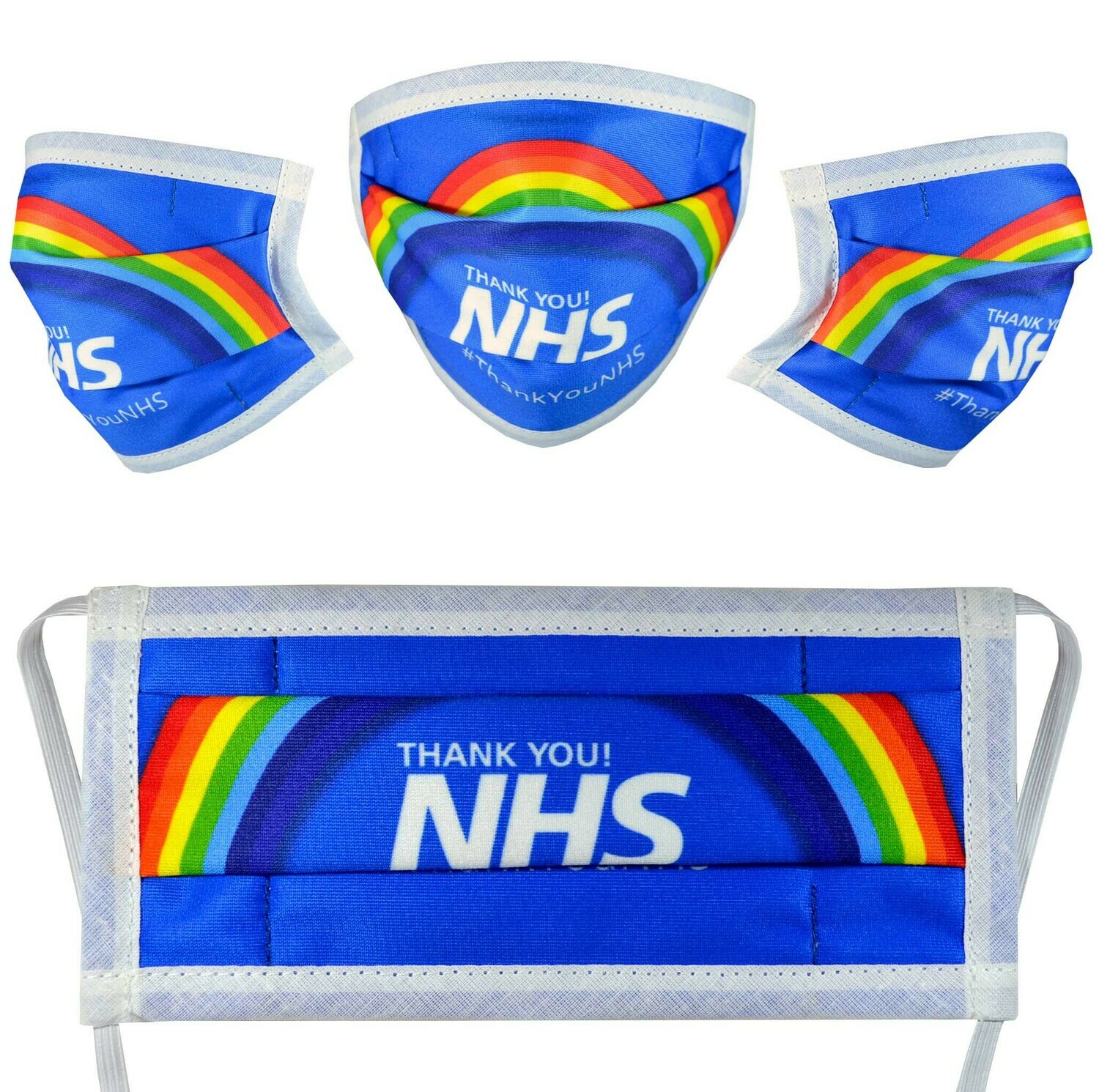 NHS Support Face Masks with Filter Pocket