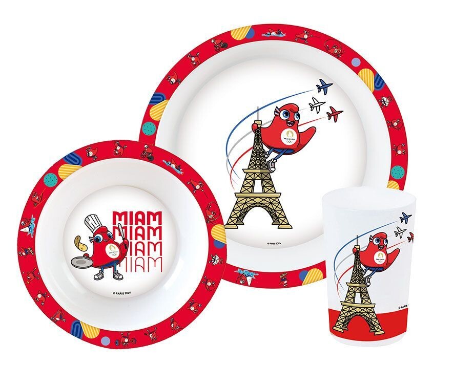 Grande Assiette Pillivuyt – Jeux Olympiques 1992 – Site Olympique – J.C Tourte