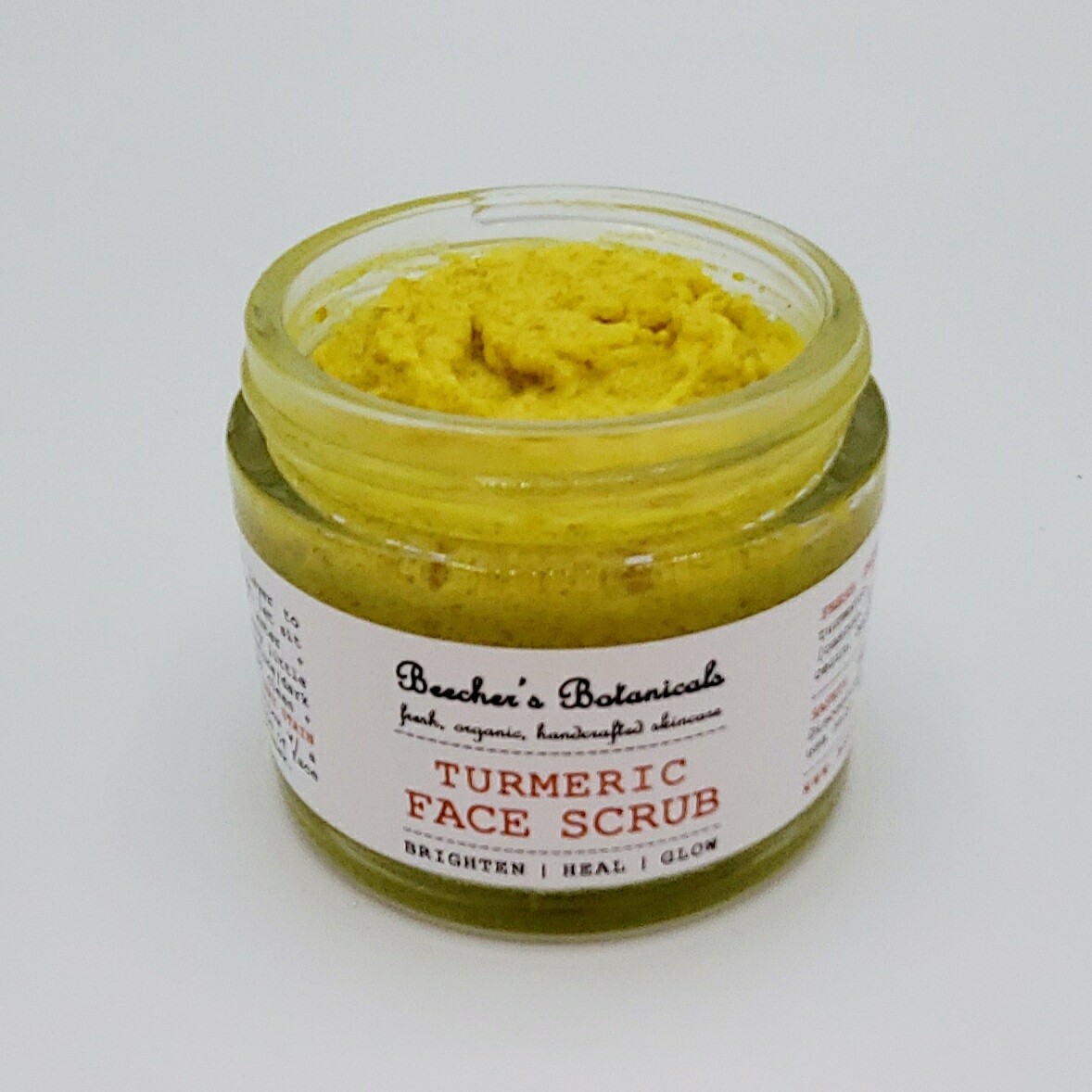 TURMERIC FACE SCRUB Beecher's Botanicals
