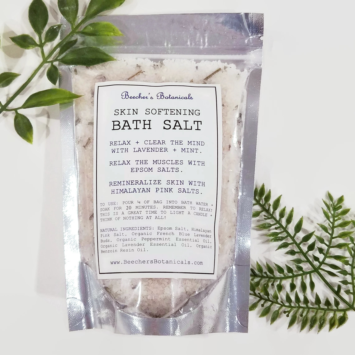 LAVENDER MINT Bath Soak Relax + Soften