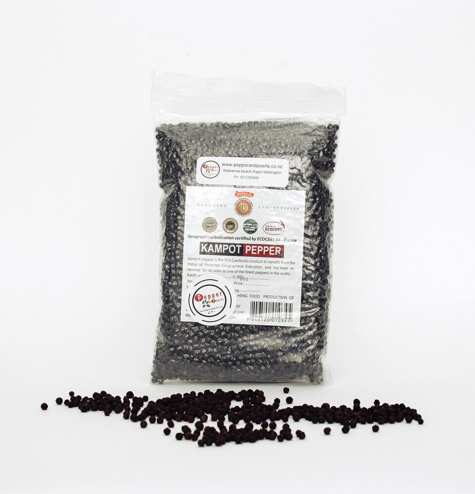 Whole Pepper corns 500gms Black Home Pepper and Pearls for the