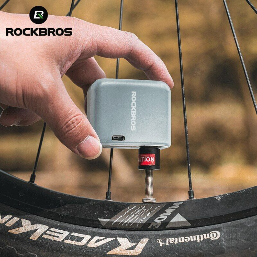 Inflador Eléctrico de ciclismo Rockbros