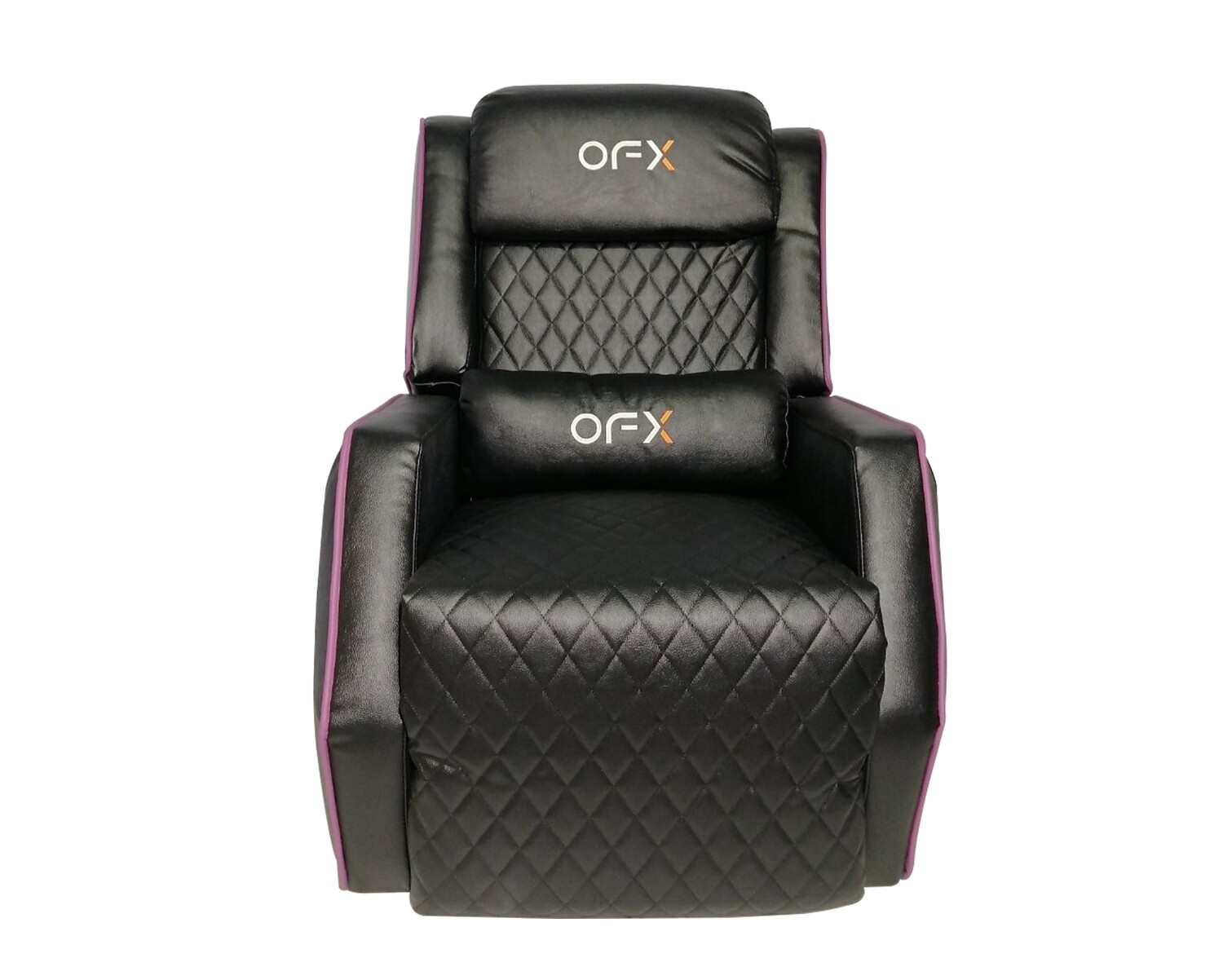 OFX Aldino Gaming Reclining Sofa (Black+Pink, Black+Blue, Black+Orange)