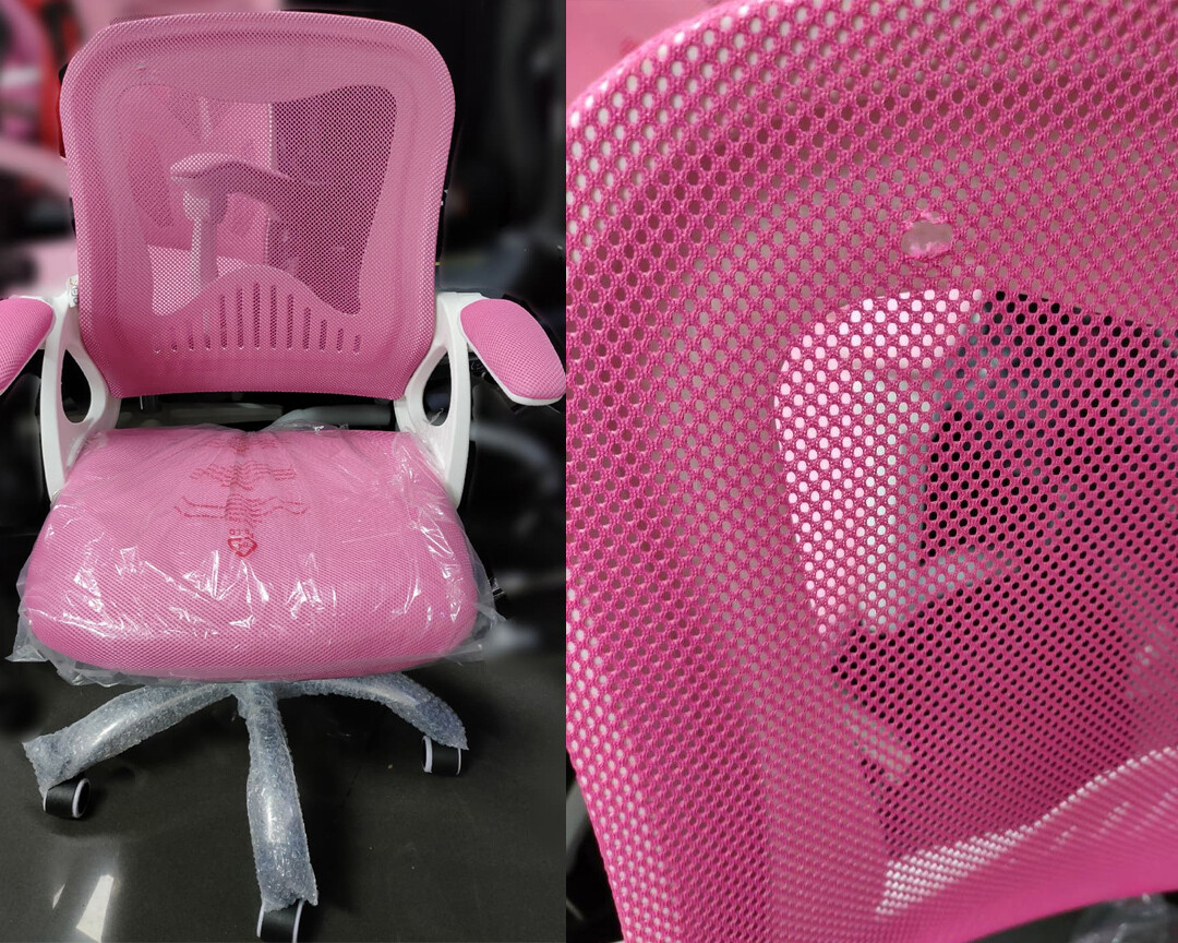 Ofix Deluxe12 Mid Back Mesh Chair (Pink, Black, Blue, Purple, Green)