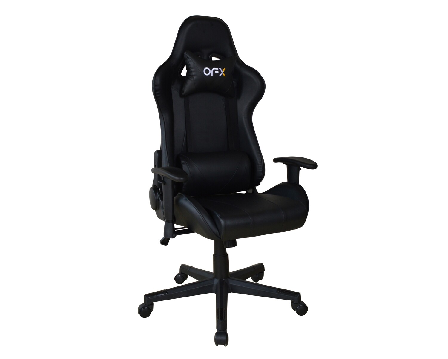 OFX Gideon Steel Base Gaming Chair (Camouflage, Black, Black+Red, White