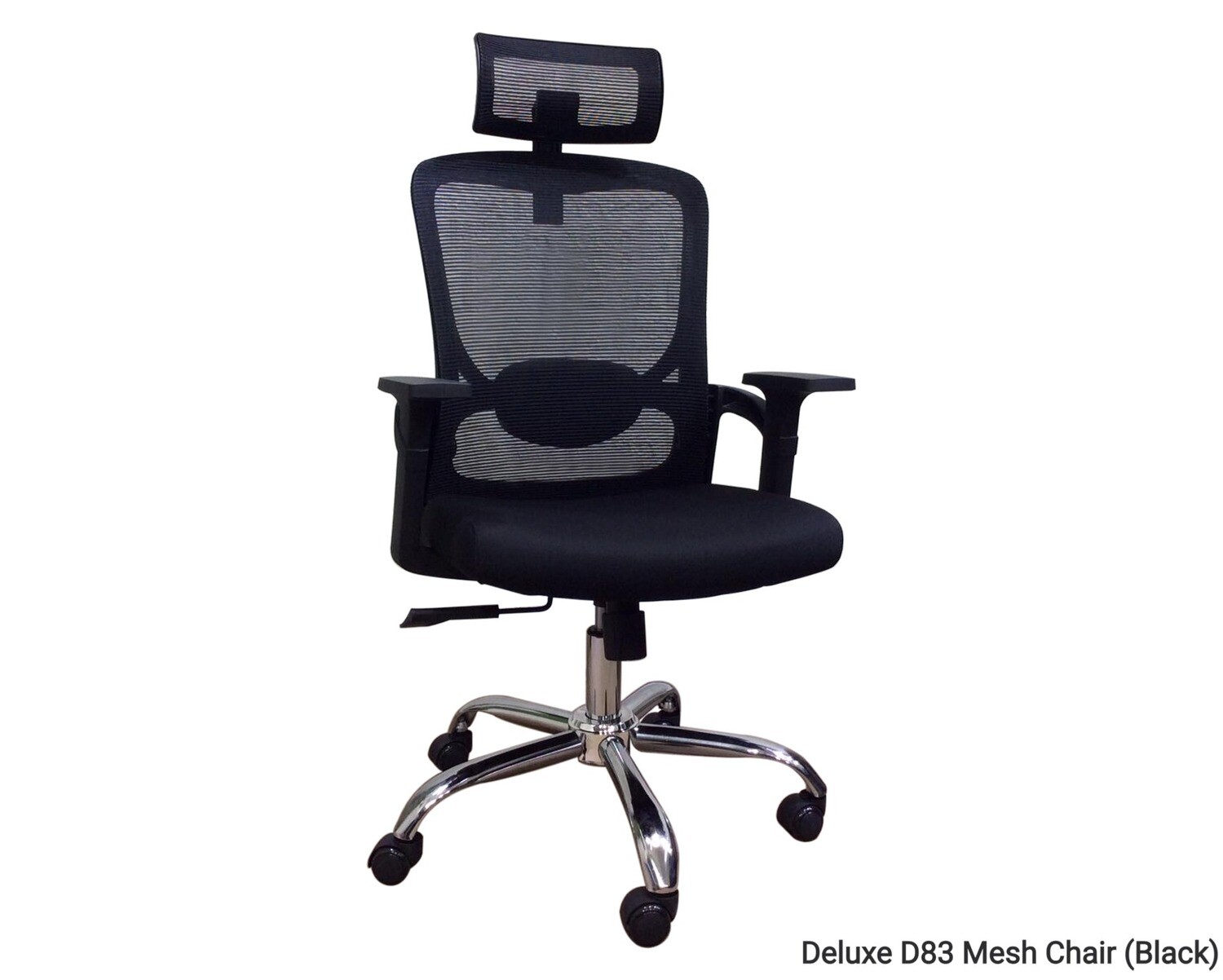 Ofix Deluxe D83 High Back Mesh Chair (Black)