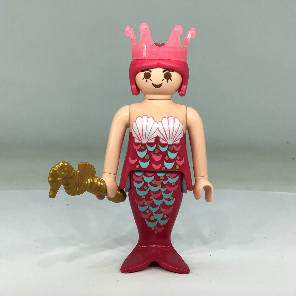 Personnage Sirène Playmobil Catégorie 1 Réf 19 - Occasion En Très Bon état, Idéal Pour Collection Ou Jeu