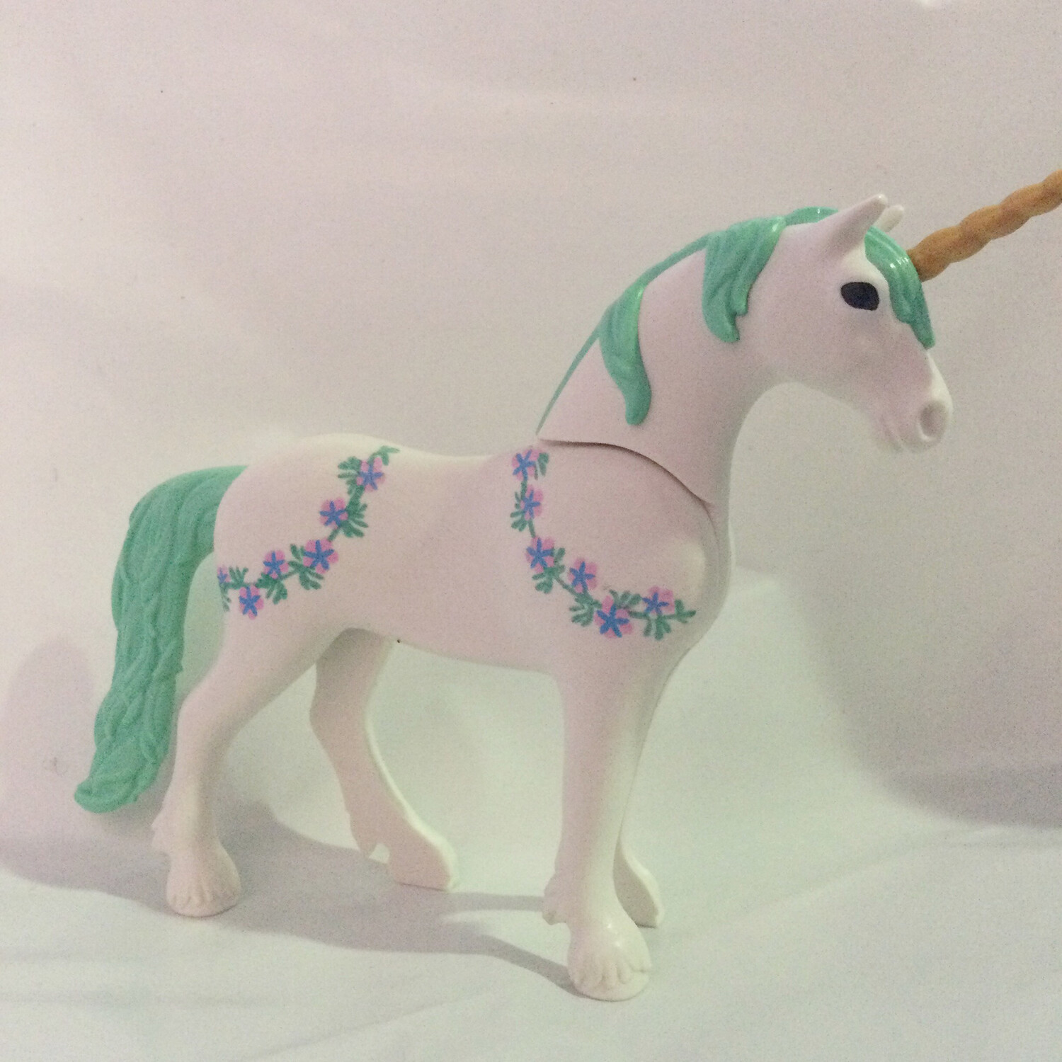 playmobil grande licorne d?�cor?�e verte