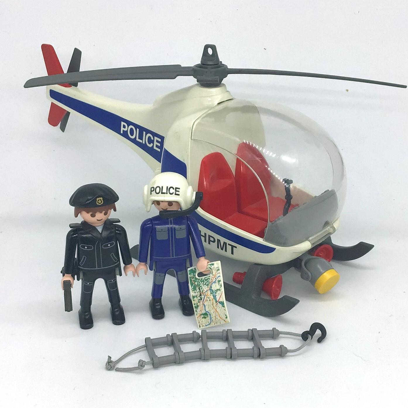Playmobil hélico hélicoptère de police