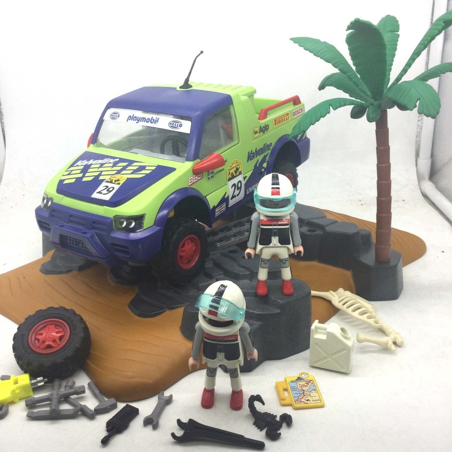 Camion Playmobil Rallye Paris-Dakar - Occasion