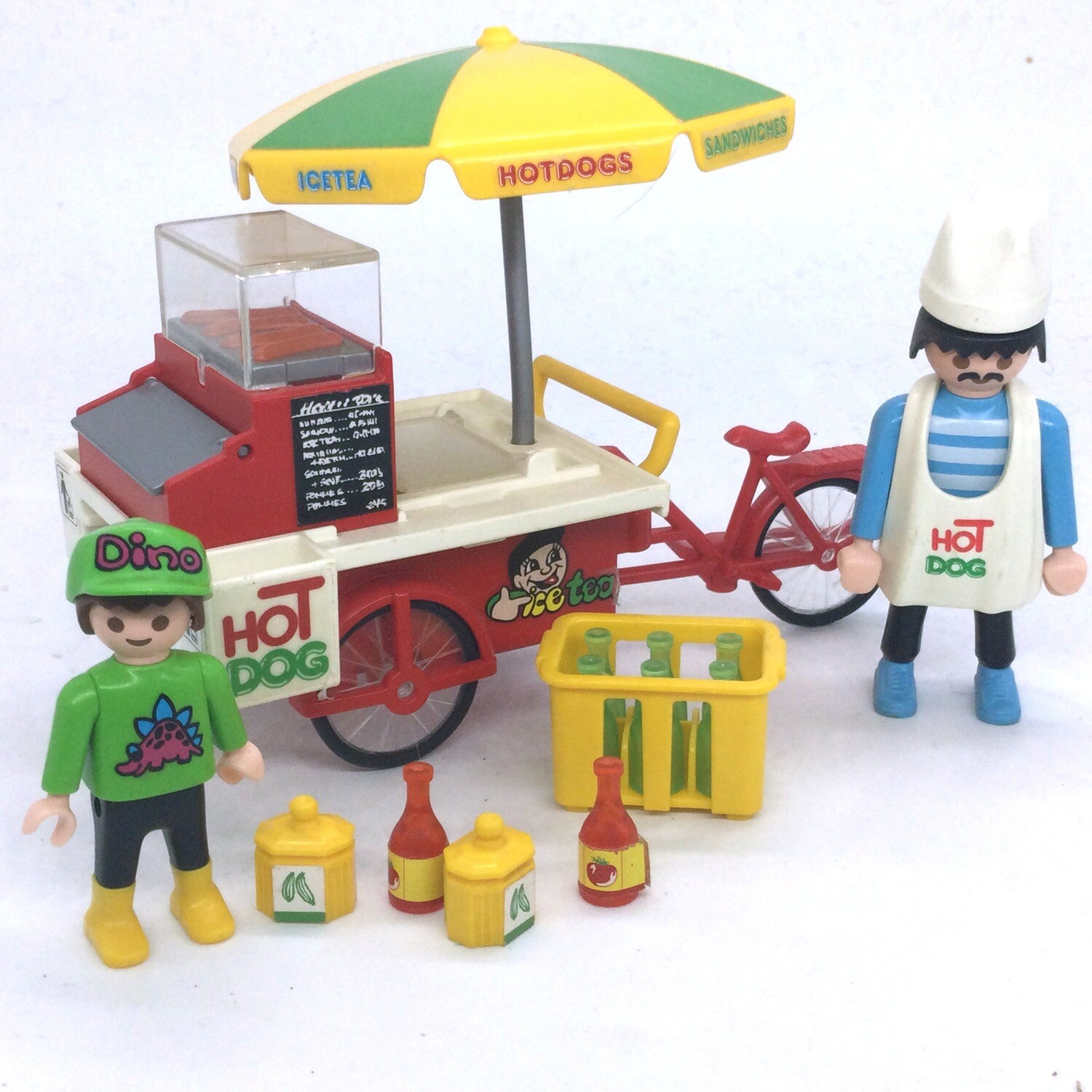 Playmobil tricycle vendeur de Hot Dog