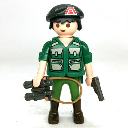 playmobil soldat army beret A