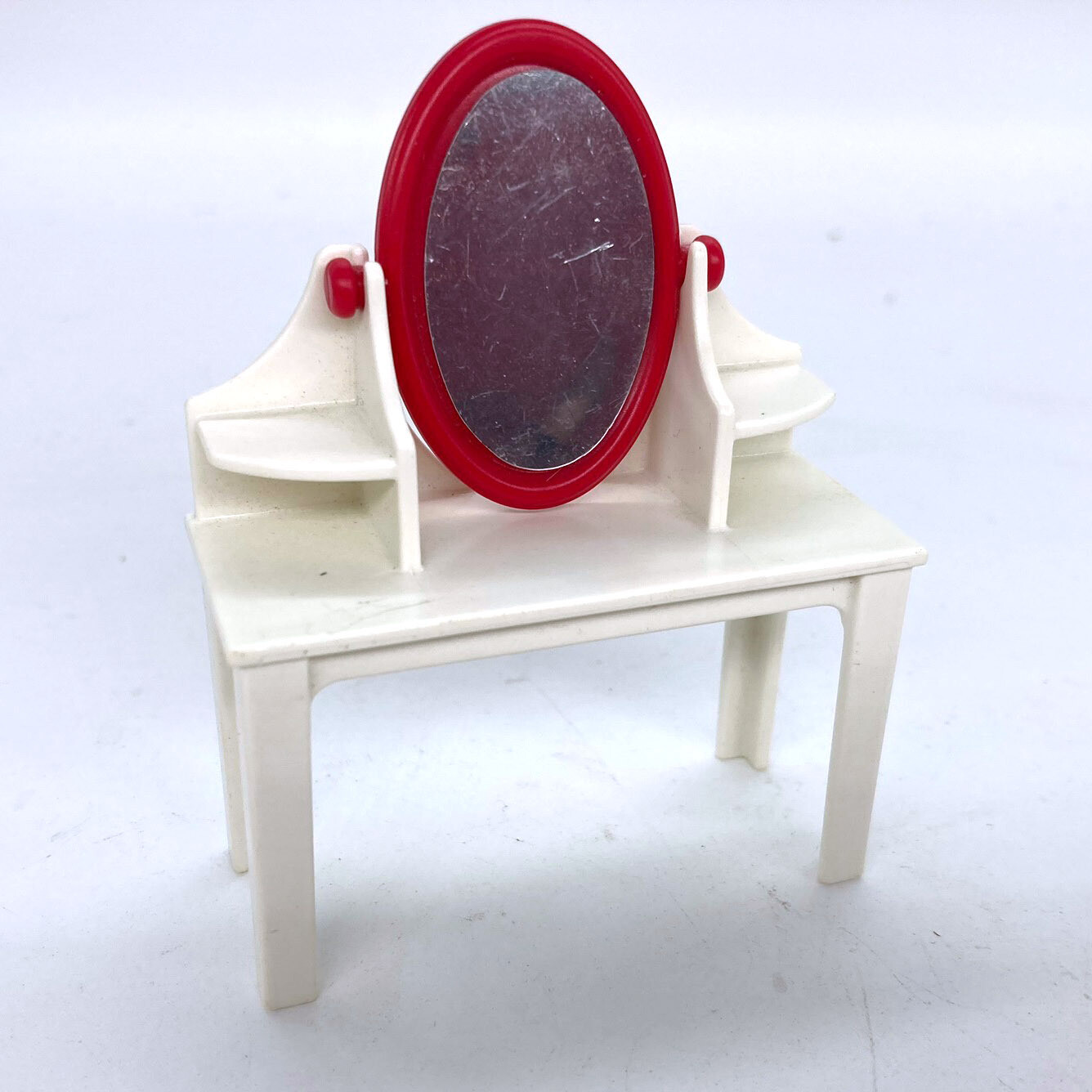 Accessoire Playmobil Miroir De Coiffeur - Occasion En Bon état - Thème Ferme Et Vintage