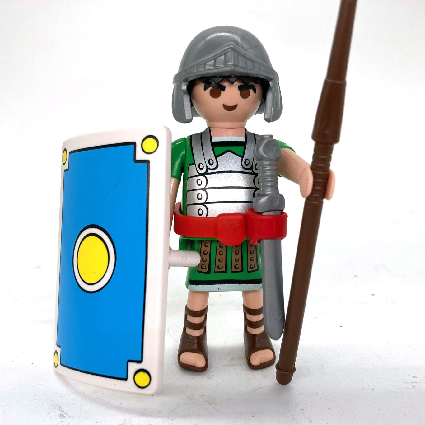 4 Légionnaires Romains Prétoriens PLAYMOBIL - Thème Château - Occasion Comme Neuf