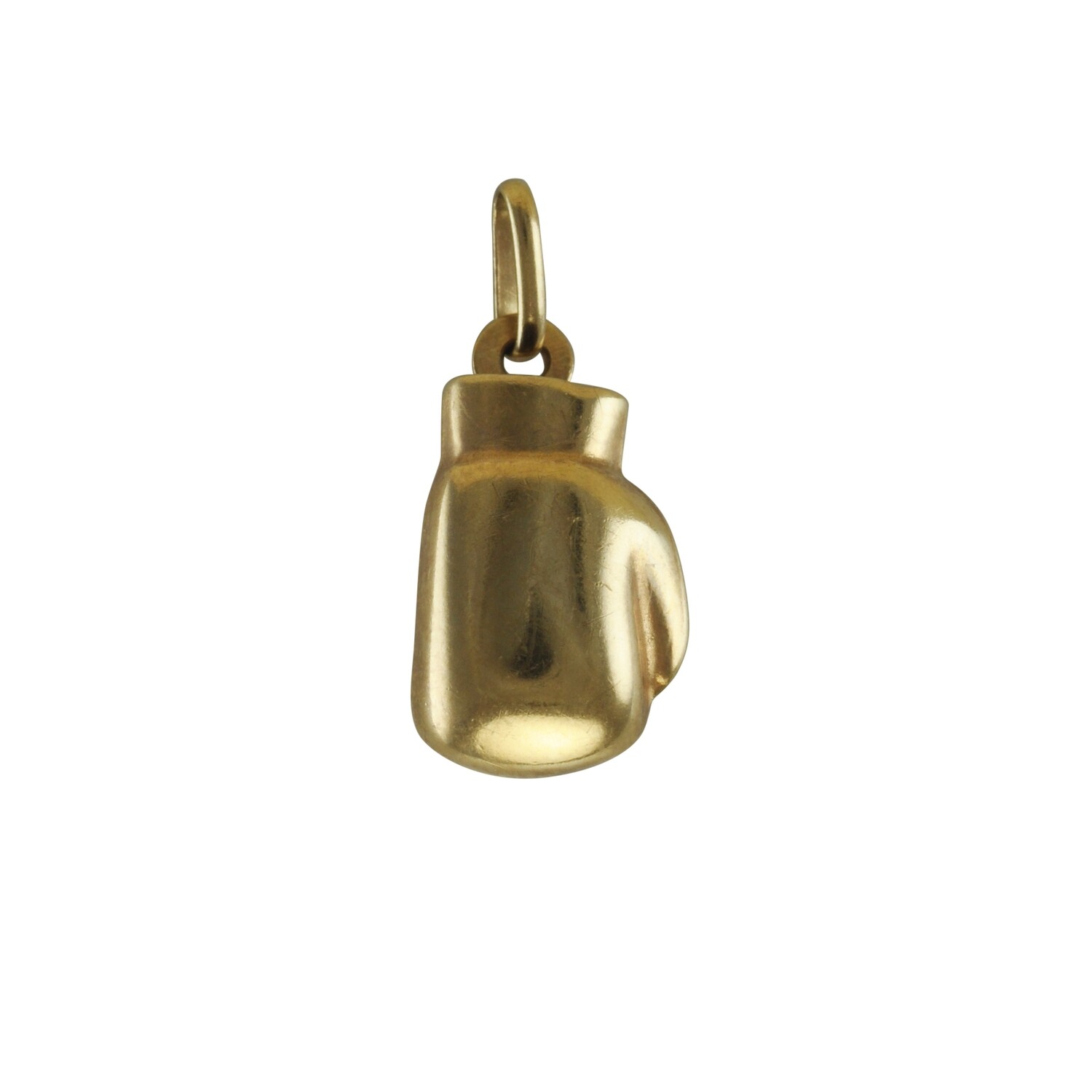 Gold Boxing Glove Charm