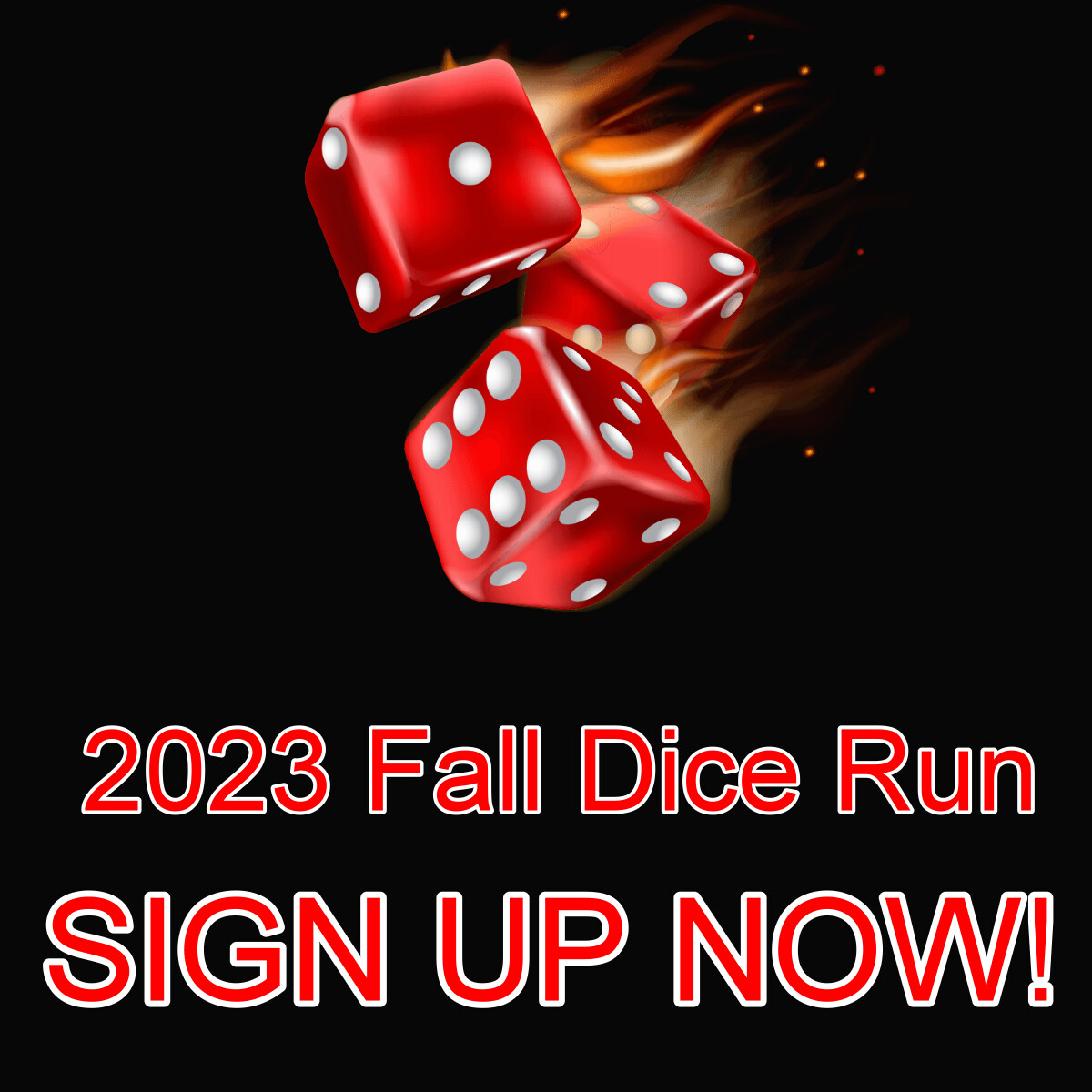 PreRegister for Fall 2023 Dice Run