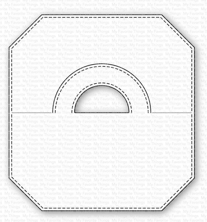 My Favorite Things TREAT BAG TOPPER Die Set