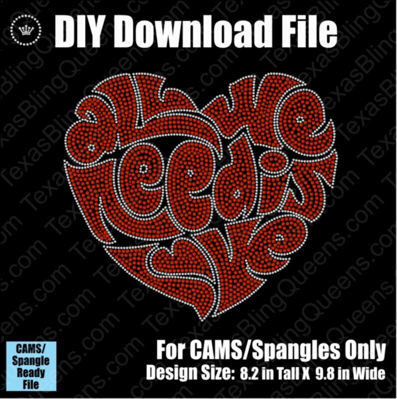 All We Need Is Love Valentines's Day DSG Download File CAMS