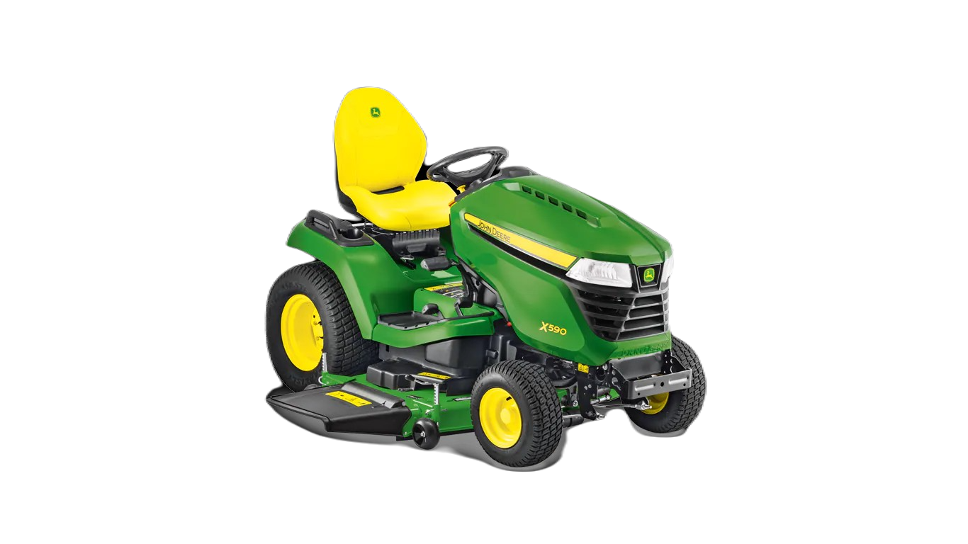 X590 Équipement de tonte avec conducteur