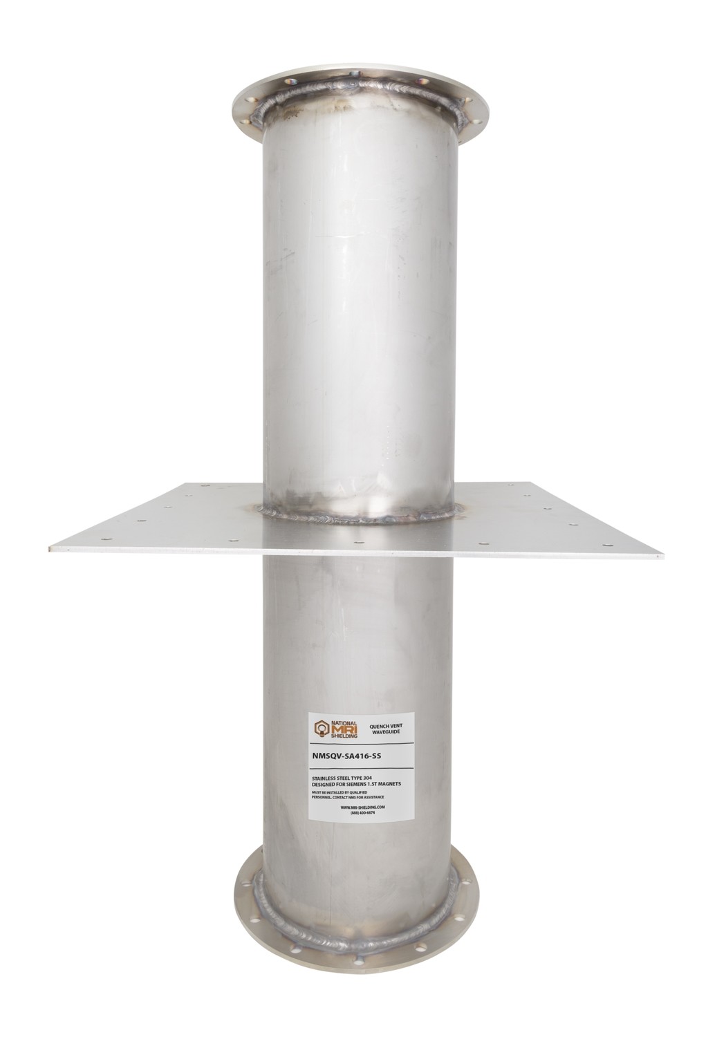 Quench Vent Waveguide for Siemens 1.5T MRI