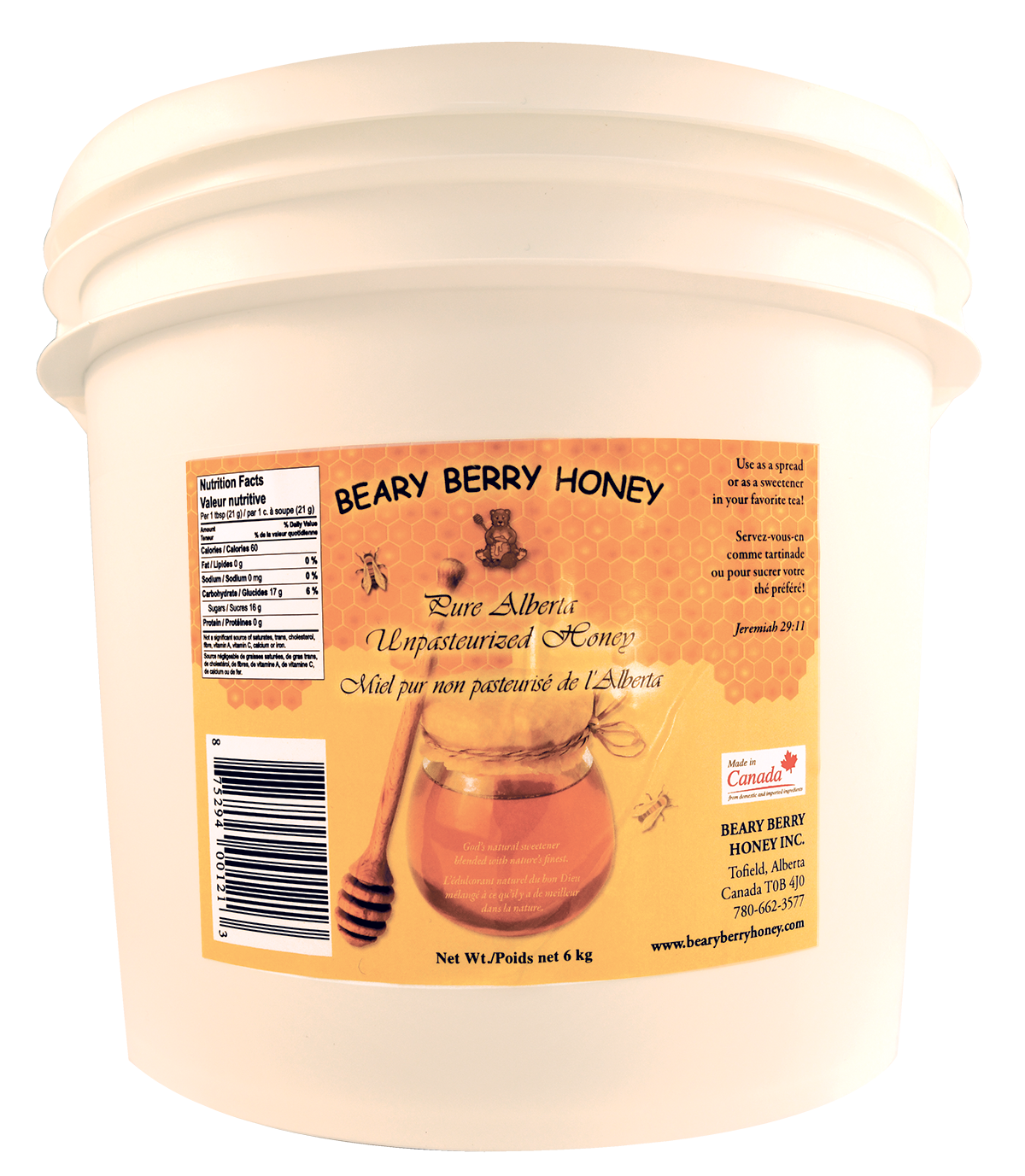 6 kg Liquid Honey Online Store Beary Berry Honey
