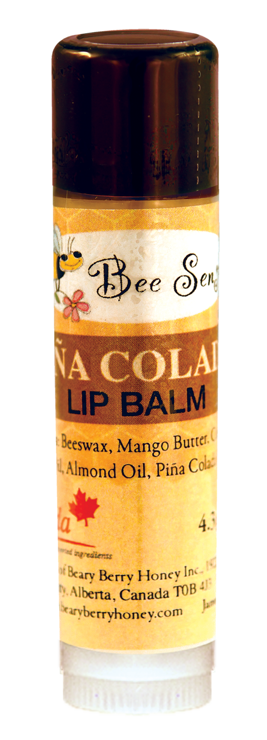 Piña Colada Lip Balm Online Store Beary Berry Honey