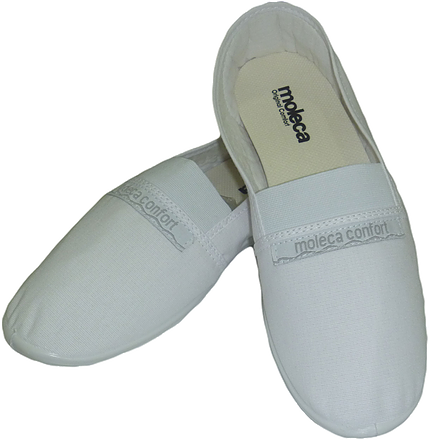 sapatilha de tecido moleca