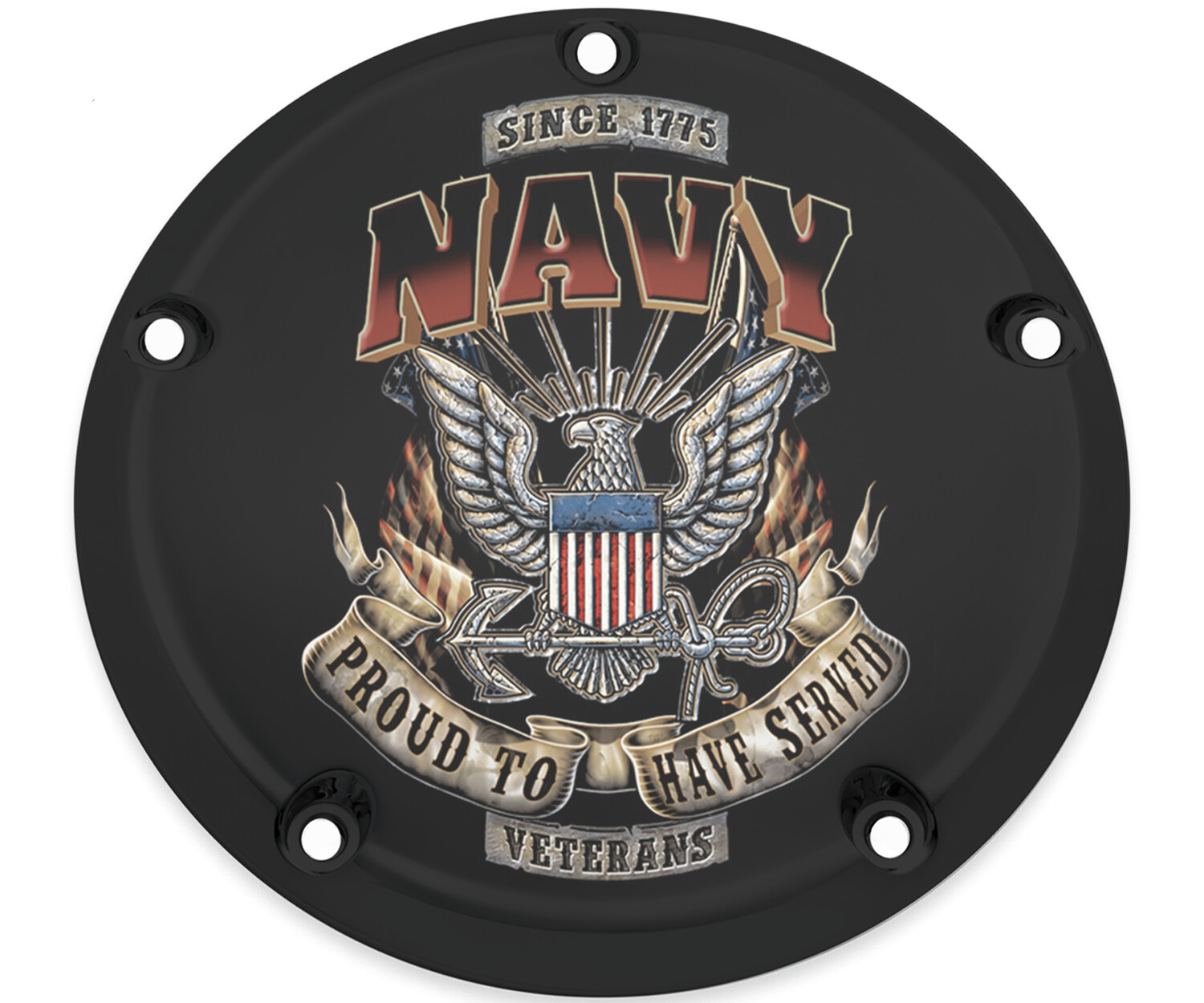 Harley Davidson Derby Cover Navy Proud to have served